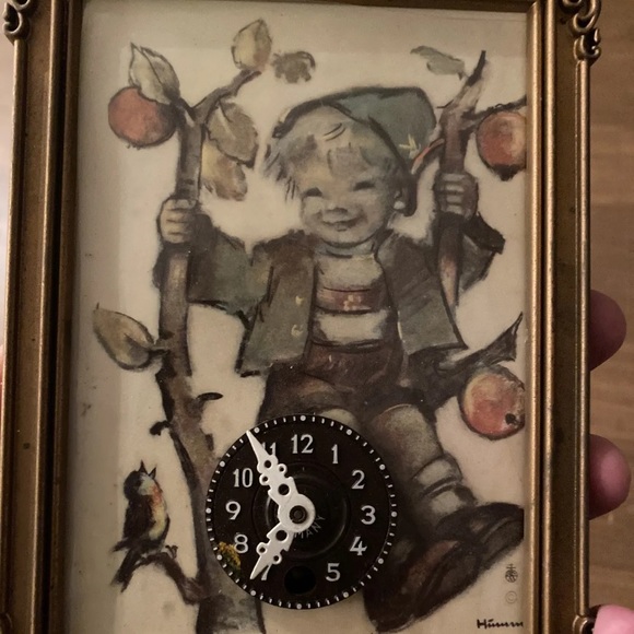 Hummel Clock, Boy In Apple Tree - Picture 9 of 9